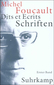 Schriften in vier Bänden - Dits et Ecrits 1 - 4