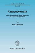 Untreuevorsatz