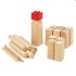 Carromco - Kubb: Wikinger Schach Classic mit rotem Kopf