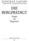 Bergpredigt