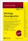 Wichtige Steuergesetze