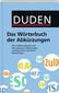 Duden - Das Wörterbuch der Abkürzungen