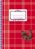 Le Coq Rouge (rot) Einschreibheft