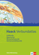 Haack Verbundatlas. Mit Arbeitsheft Kartenlesen. Sekundarstufe I. Ausgabe für Baden-Württemberg