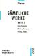 Sämtliche Werke 2