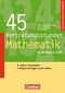 Vertretungsstunden 5.-10. Schuljahr. 45 Vertretungsstunden Mathematik