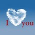 I love you. Bedruckte Leinwand