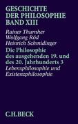Die Philosophie des ausgehenden 19. und des 20. Jahrhunderts 3