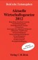 Aktuelle Wirtschaftsgesetze 2012