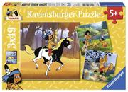 Yakari unterwegs. Puzzle 3 x 49 Teile