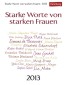 Starke Worte von starken Frauen 2013