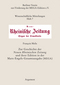 Zur Geschichte der Neuen Rheinischen Zeitung und ihrer Edition in der Marx-Engels-Gesamtausgabe (MEGA)