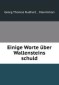 Einige Worte über Wallensteins schuld.