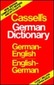Cassell's German Dictionary: German-English, English-German