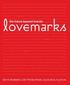Lovemarks: The Future Beyond Brands