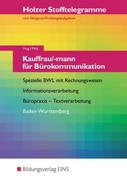 Stofftelegramme Kauffrau/-mann für Bürokommunikation