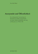 Anonymität und Öffentlichkeit