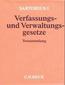 Verfassungs- und Verwaltungsgesetze 1 der Bundesrepublik Deutschland (ohne Fortsetzungsnotierung). Inkl. 99. Ergänzungslieferung