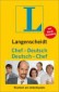 Langenscheidt Chef - Deutsch / Deutsch - Chef