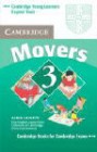 Cambridge ESOL: Cambridge Young Learners English Tests Movers 3 Audio Cassette: Examination Papers from the University of Cambridge ESOL Examinations