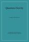 Quantum Gravity