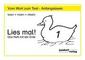 Lies mal! Heft 1