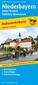 Radwanderkarte Niederbayern - Bäder-Dreieck - östliches Oberbayern 1 : 100 000