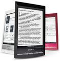 Der neue Sony Reader Wifi in drei Farben