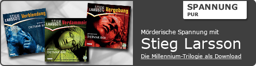 Stieg Larsson als Hörbuch Download - bei Libri.de finden Sie Bücher, Hörbücher, Hörbuch Downloads, eBooks und vieles mehr. Einfach und bequem online bestellen!
