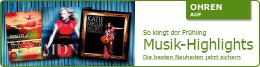 Ohren auf: So klingt der Frühling. Musik-Highlights. Die besten Neuheiten jetzt sichern.