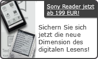 Sony eBook Reader jetzt schon ab 199 EUR!