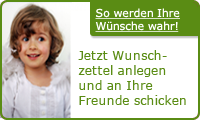 Jetzt Wunschzettel anlegen