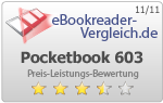Das Pocketbook Pro 603 Dark Silver bei ebookreader-vergleich.de