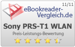 Der Sony Reader Wi-Fi PRS-T1 bei ebookreader-vergleich.de