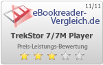 TrekStor eBook Player 7 M - mit Moviefunktion (silber) bei ebookreader-vergleich.de